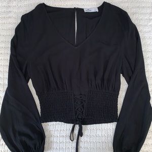 Hollister Long Sleeve Blouse